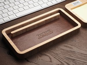 Wooden desk organiser 1852292